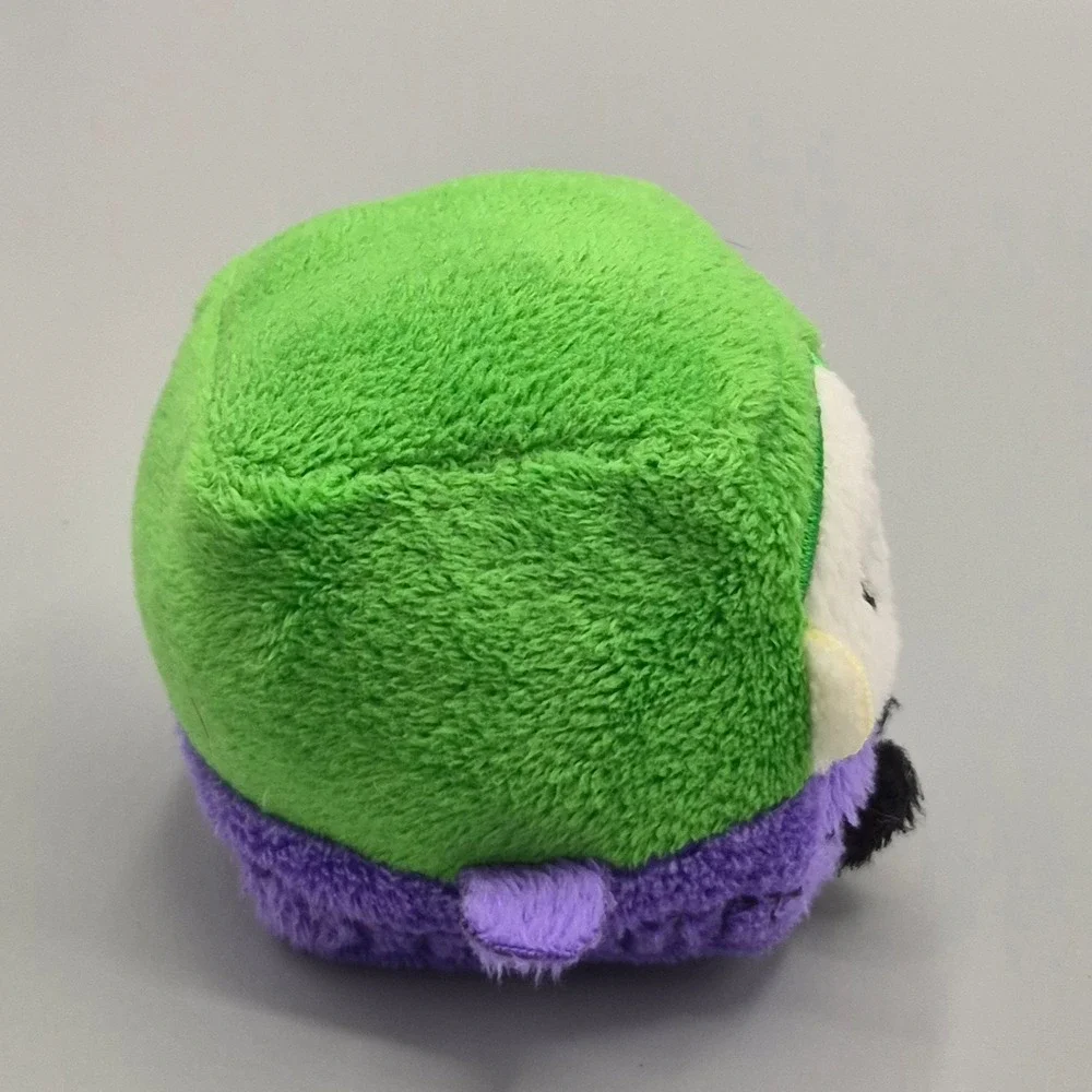Six Flags DC Comics The Joker Plush Bean Bag Tsum Tsum Style Green Purple Batman